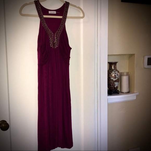 Calvin Klein beaded dress - Picture 5 of 10